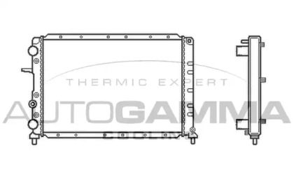 Теплообменник AUTOGAMMA 101179