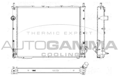 Теплообменник AUTOGAMMA 101182