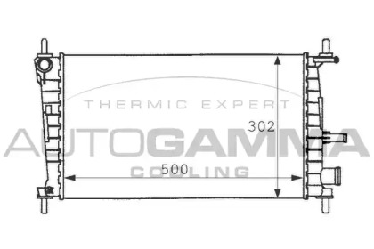 Теплообменник AUTOGAMMA 101195