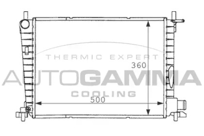 Теплообменник AUTOGAMMA 101199