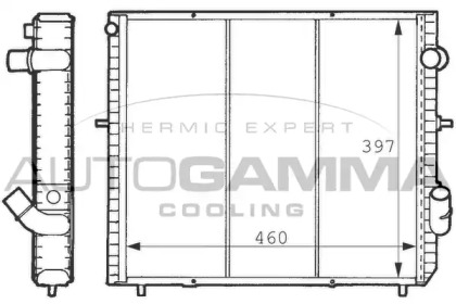 Теплообменник AUTOGAMMA 101239