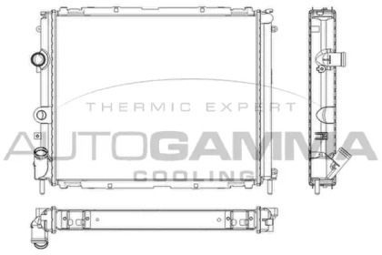 Теплообменник AUTOGAMMA 101242