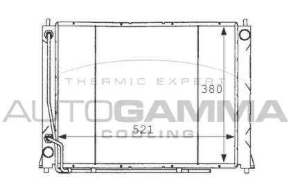 Теплообменник AUTOGAMMA 101256