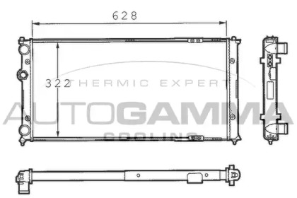 Теплообменник AUTOGAMMA 101262