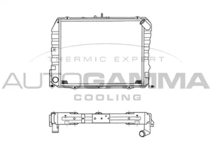 Теплообменник AUTOGAMMA 101275