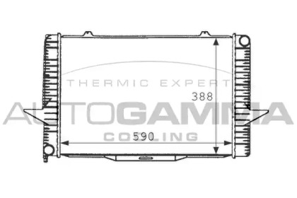 Теплообменник AUTOGAMMA 101283