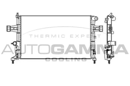 Теплообменник AUTOGAMMA 101339