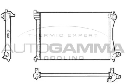 Теплообменник AUTOGAMMA 101345