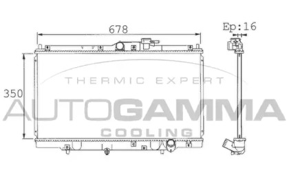 Теплообменник AUTOGAMMA 101369