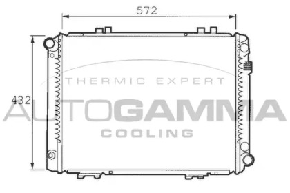 Теплообменник AUTOGAMMA 101376