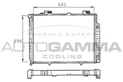 Теплообменник AUTOGAMMA 101380