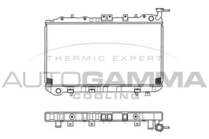 Теплообменник AUTOGAMMA 101388