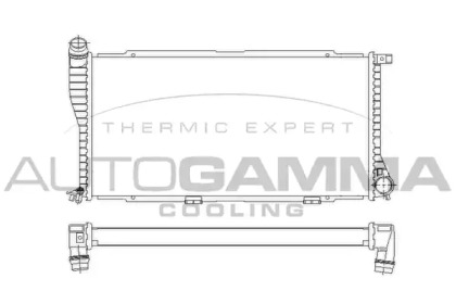 Теплообменник AUTOGAMMA 101392