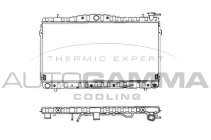 Теплообменник AUTOGAMMA 101444