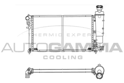 Теплообменник AUTOGAMMA 101471