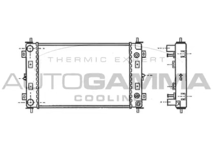 Теплообменник AUTOGAMMA 101472