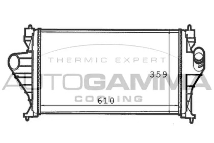 Теплообменник AUTOGAMMA 101495