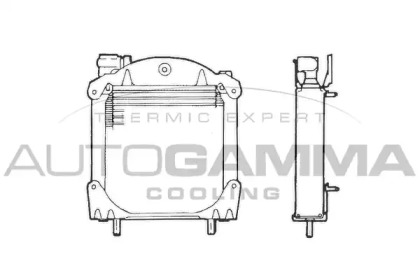 Теплообменник AUTOGAMMA 101547