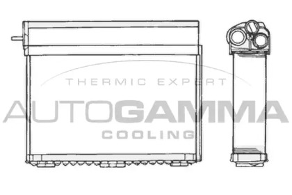 Теплообменник AUTOGAMMA 101625