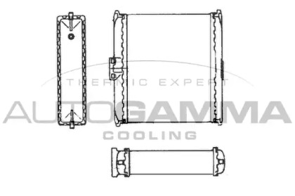 Теплообменник AUTOGAMMA 101631