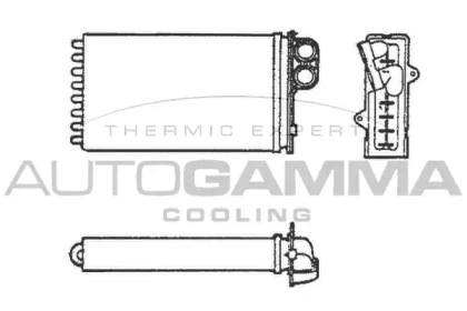 Теплообменник AUTOGAMMA 101636