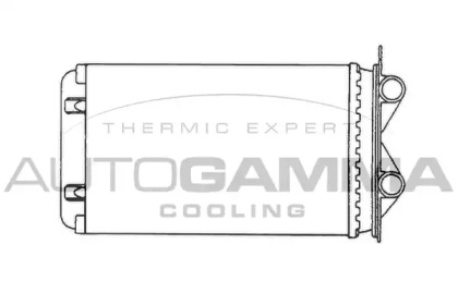 Теплообменник, отопление салона AUTOGAMMA 101644