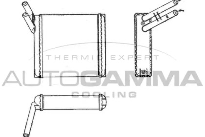 Теплообменник AUTOGAMMA 101647