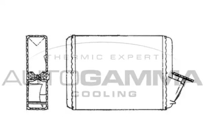 Теплообменник AUTOGAMMA 101648