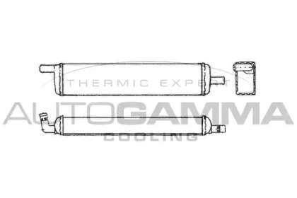 Теплообменник, отопление салона AUTOGAMMA 101653