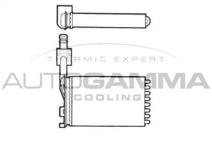Теплообменник AUTOGAMMA 101656