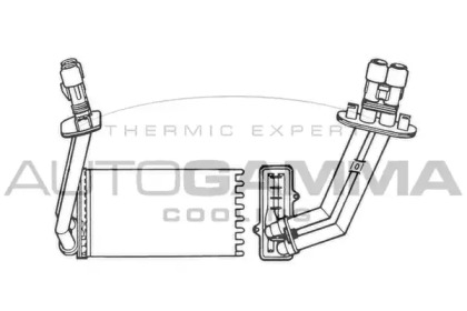 Теплообменник AUTOGAMMA 101664