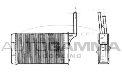 Теплообменник AUTOGAMMA 101682