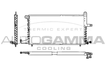 Конденсатор, кондиционер AUTOGAMMA 101721