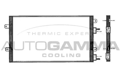 Конденсатор, кондиционер AUTOGAMMA 101745