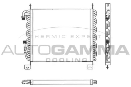 Конденсатор, кондиционер AUTOGAMMA 101760