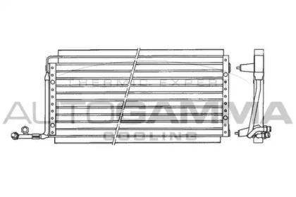 Конденсатор, кондиционер AUTOGAMMA 101836