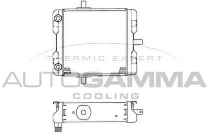 Теплообменник AUTOGAMMA 101932