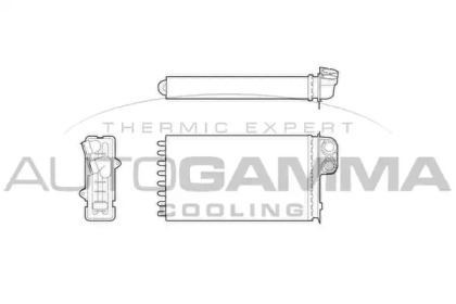 Теплообменник AUTOGAMMA 101969