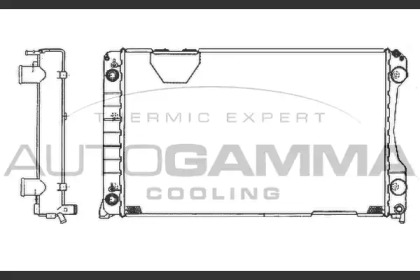 Теплообменник AUTOGAMMA 102025
