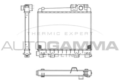 Теплообменник AUTOGAMMA 102038