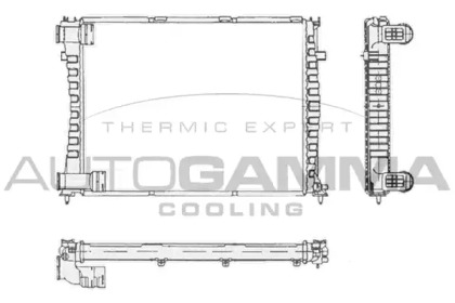 Теплообменник AUTOGAMMA 102046