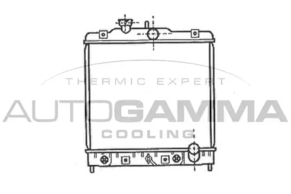 Теплообменник AUTOGAMMA 102107