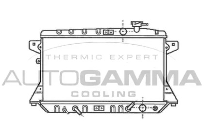 Теплообменник AUTOGAMMA 102117