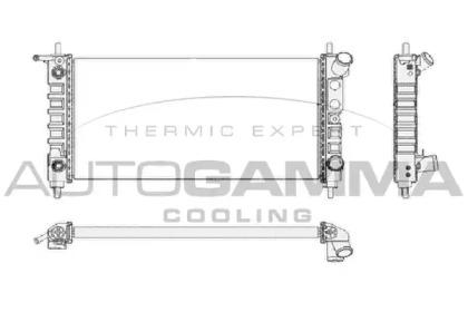 Теплообменник AUTOGAMMA 102224