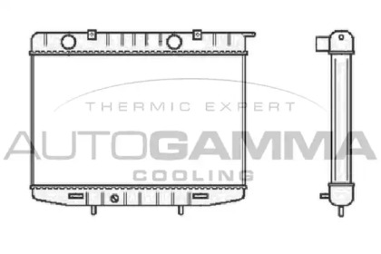 Теплообменник AUTOGAMMA 102228