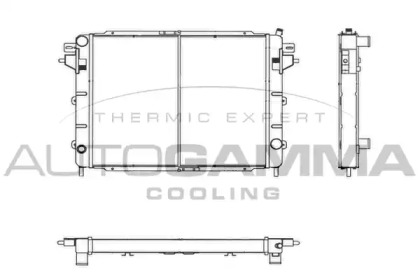 Теплообменник AUTOGAMMA 102237