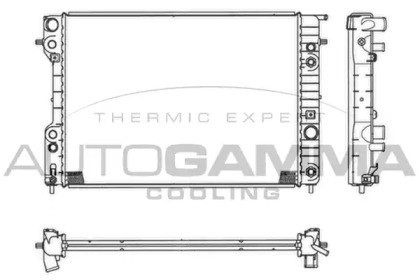 Теплообменник AUTOGAMMA 102254