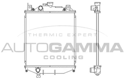 Теплообменник AUTOGAMMA 102335