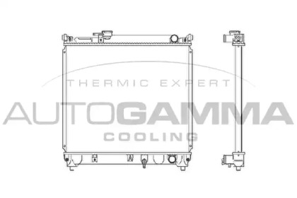 Теплообменник AUTOGAMMA 102343