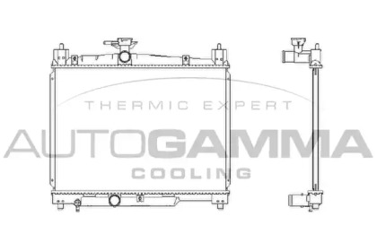 Теплообменник AUTOGAMMA 102378